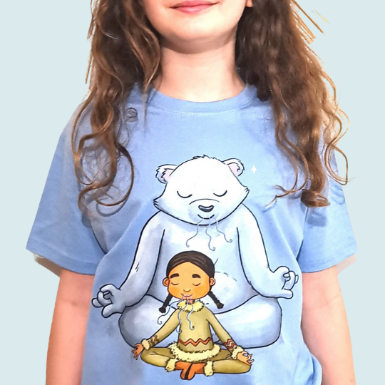 Tshirt Kids Kanda meditation