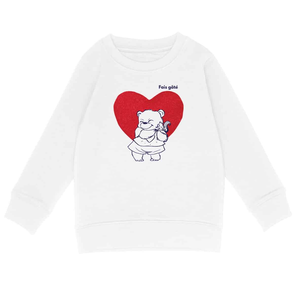 Sweat-shirt enfant Fais gâté