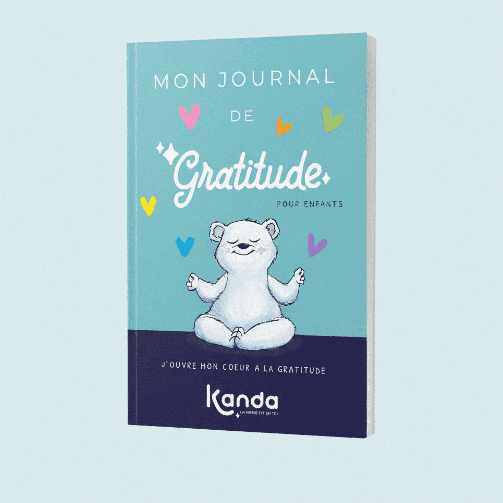 Journal de gratitude pour enfants de 6 à 10 ans avec pages illustrées pour développer bien-être et gestion des émotions