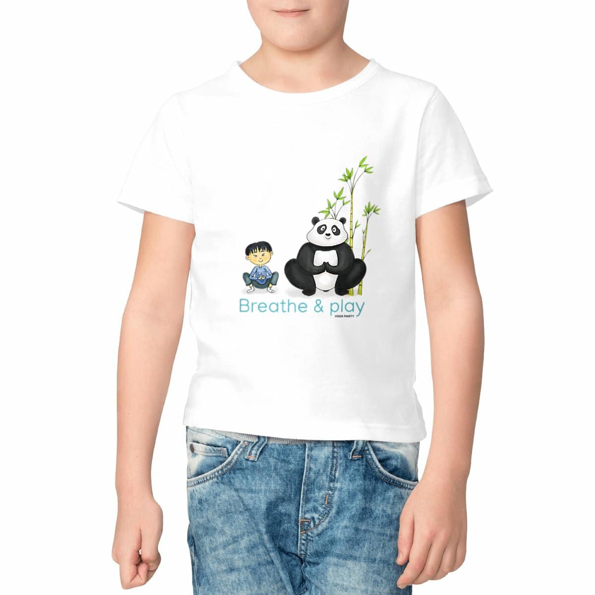 T-shirt Breathe & Play MALASANA avec Xiang YOGA PARTY