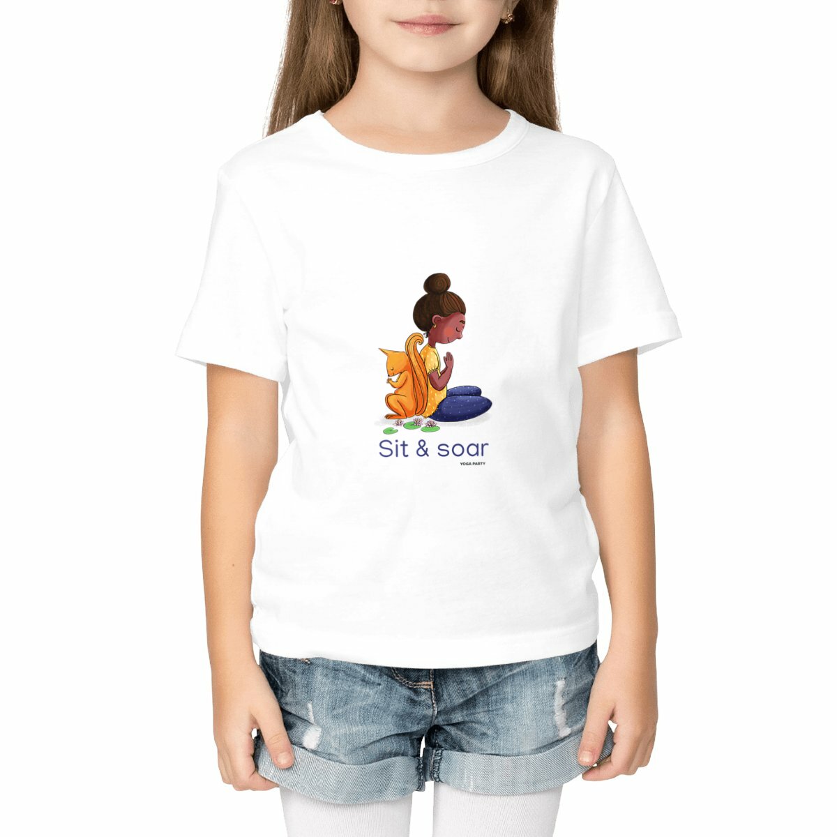 Tshirt enfant SIt & Soar Yoga Party Jivan