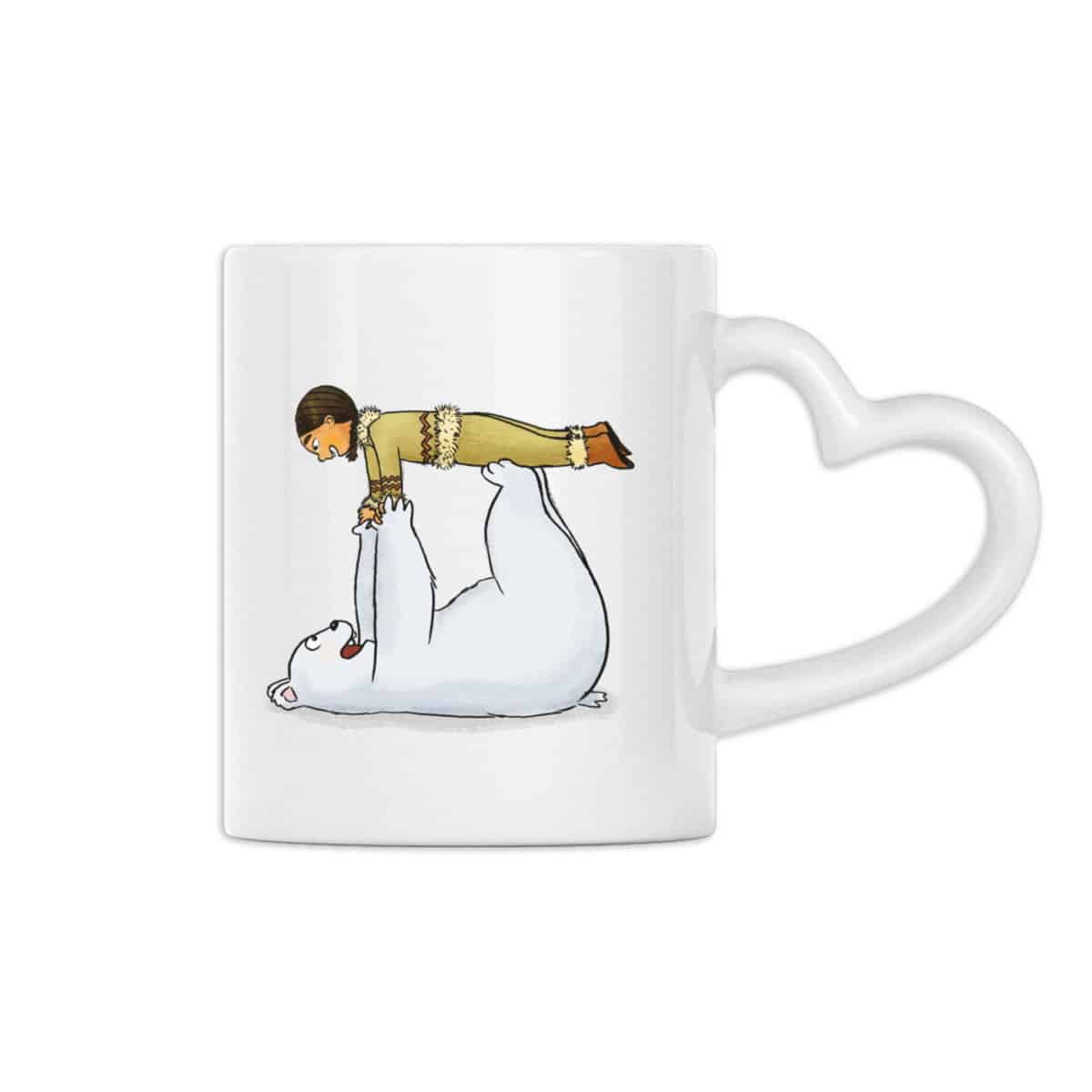 Mug Kanda fait du yoga
