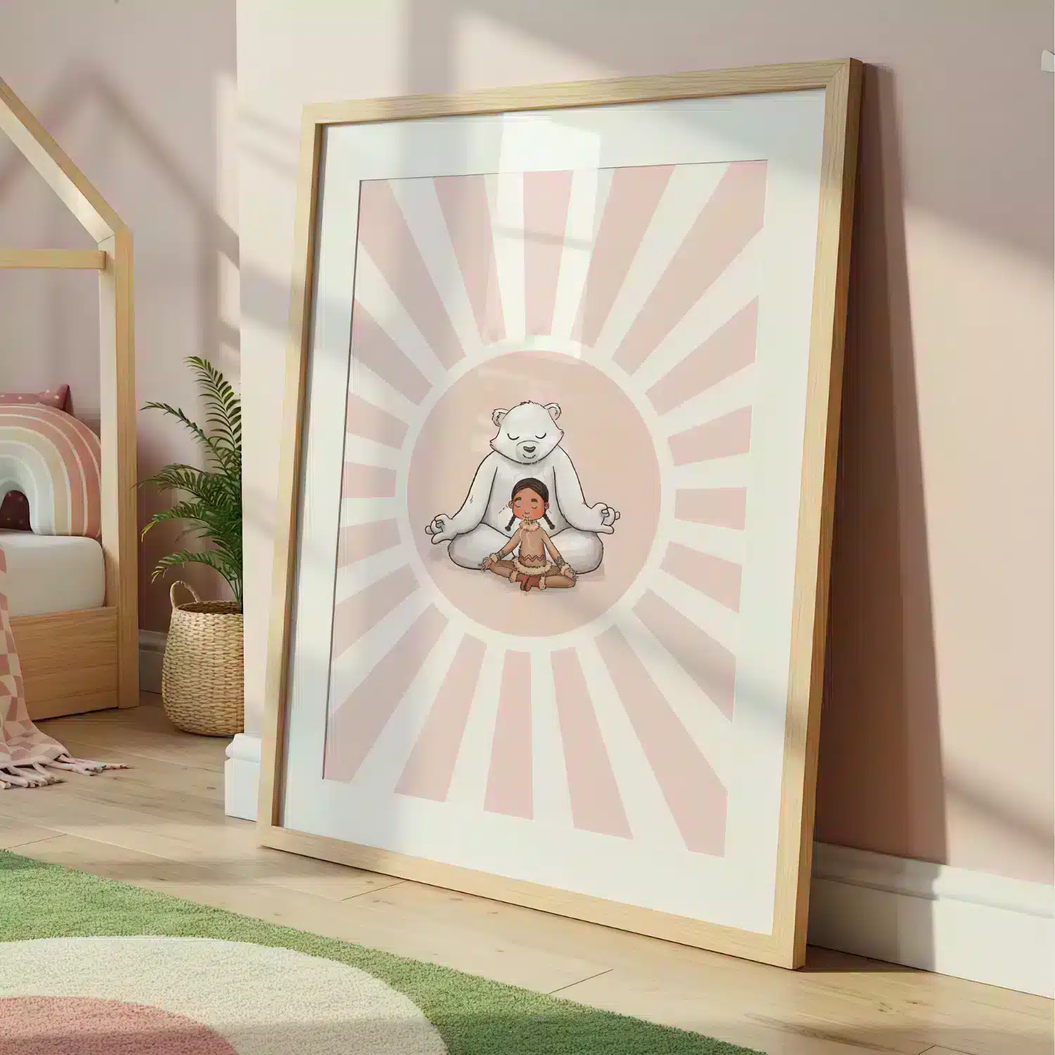 Affiche boho kanda zen
